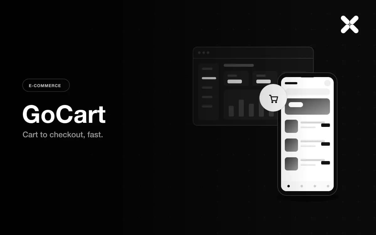 GoCart — E-commerce project by Sqaby